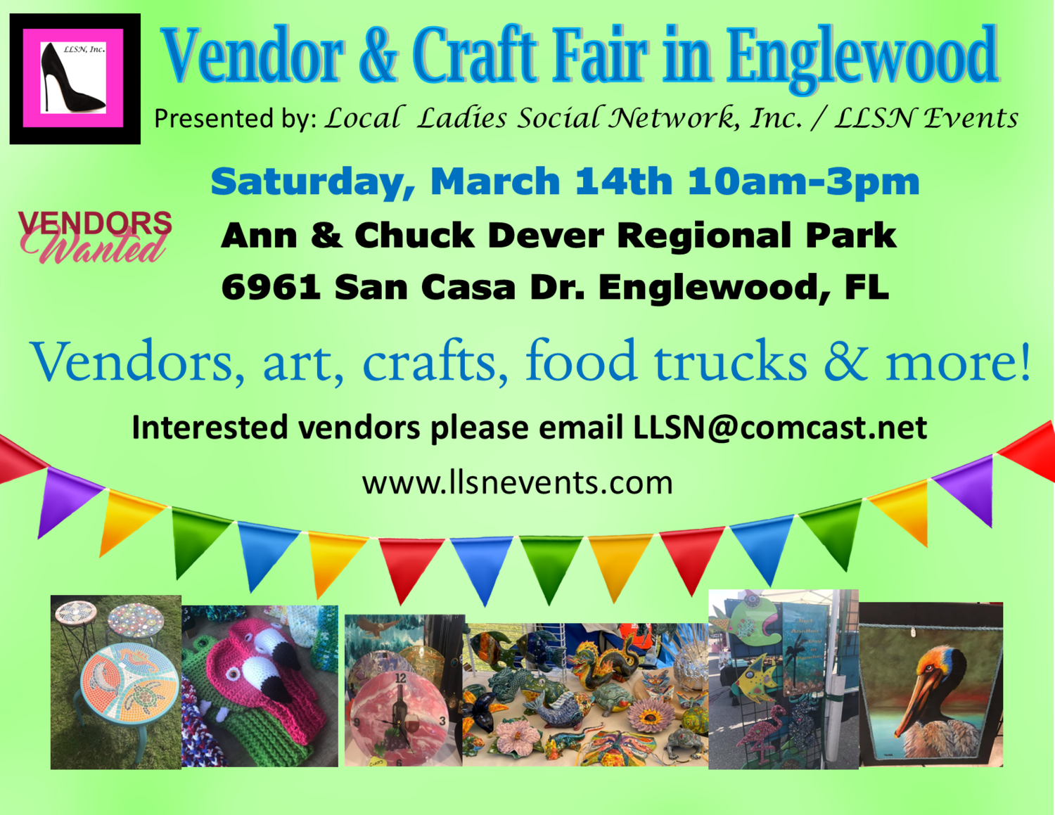 Vendor & Craft Fair in Englewood Sat. March 14th