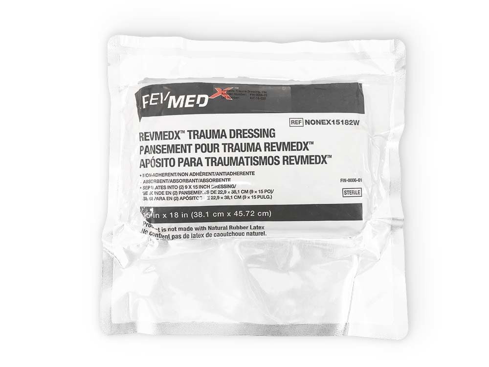 RevMedx™ Trauma Dressing (RTD™), Vacuumed Sealed 00069