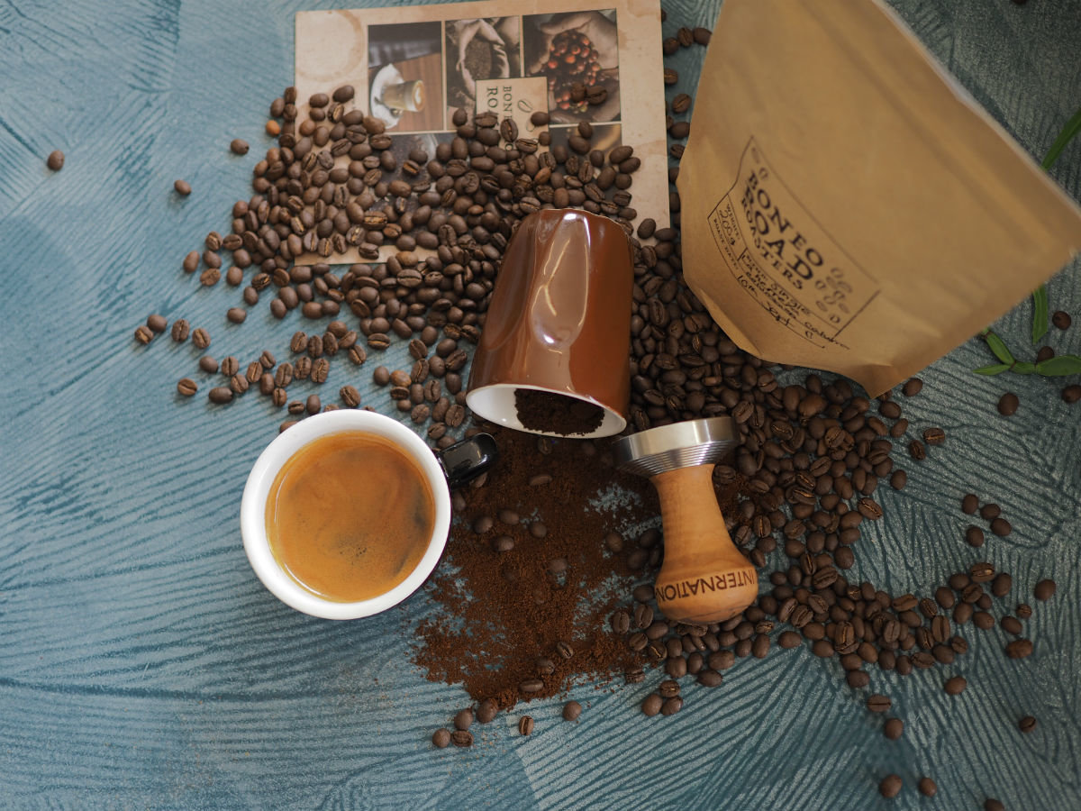 Coffee Beans - 200gm bag 'Boneo Road Roasters' Exhilarate House Blend 80020