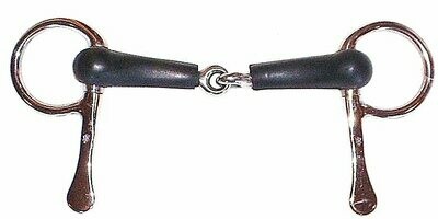 Half Cheek Bit - Snaffle - Rubber Half Cheek Bit - Snaffle - Rubber