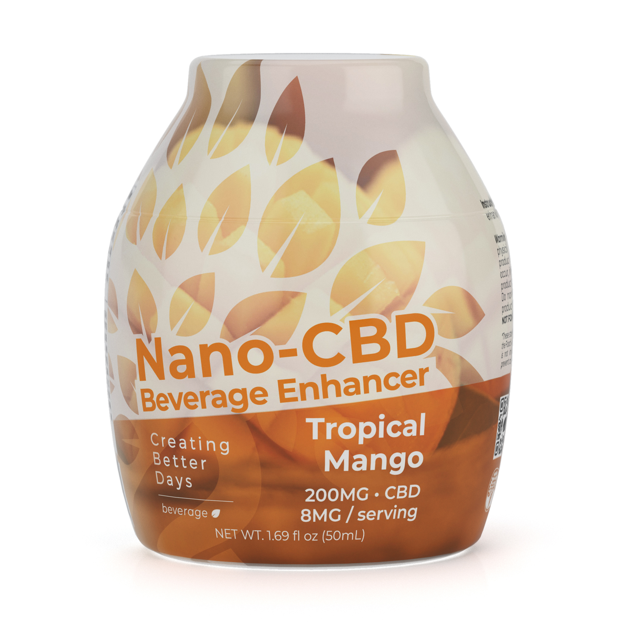 Nano-CBD Beverage Enhancer Tropical Mango 200MG 00058