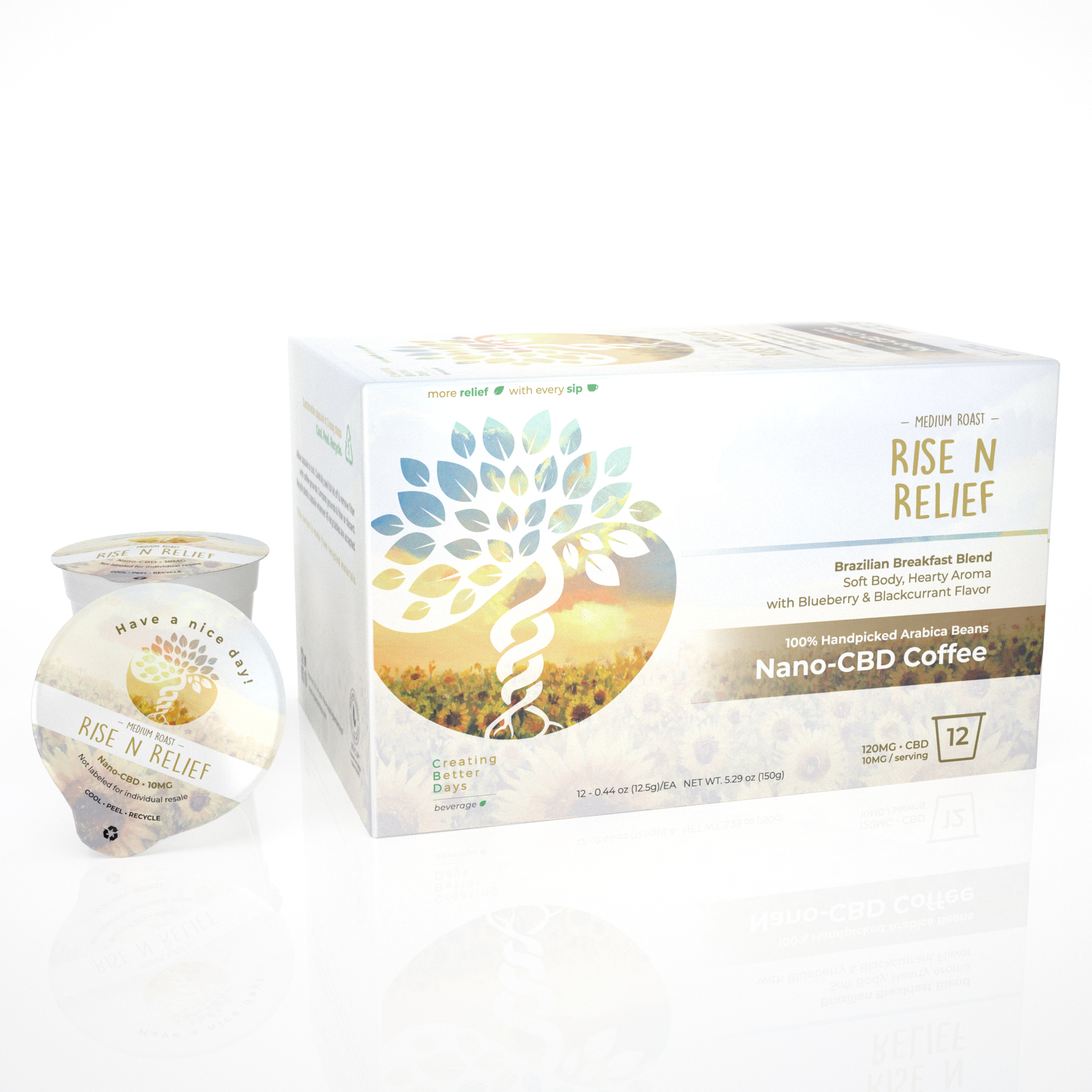 Nano-CBD Coffee Pods 120MG 00064