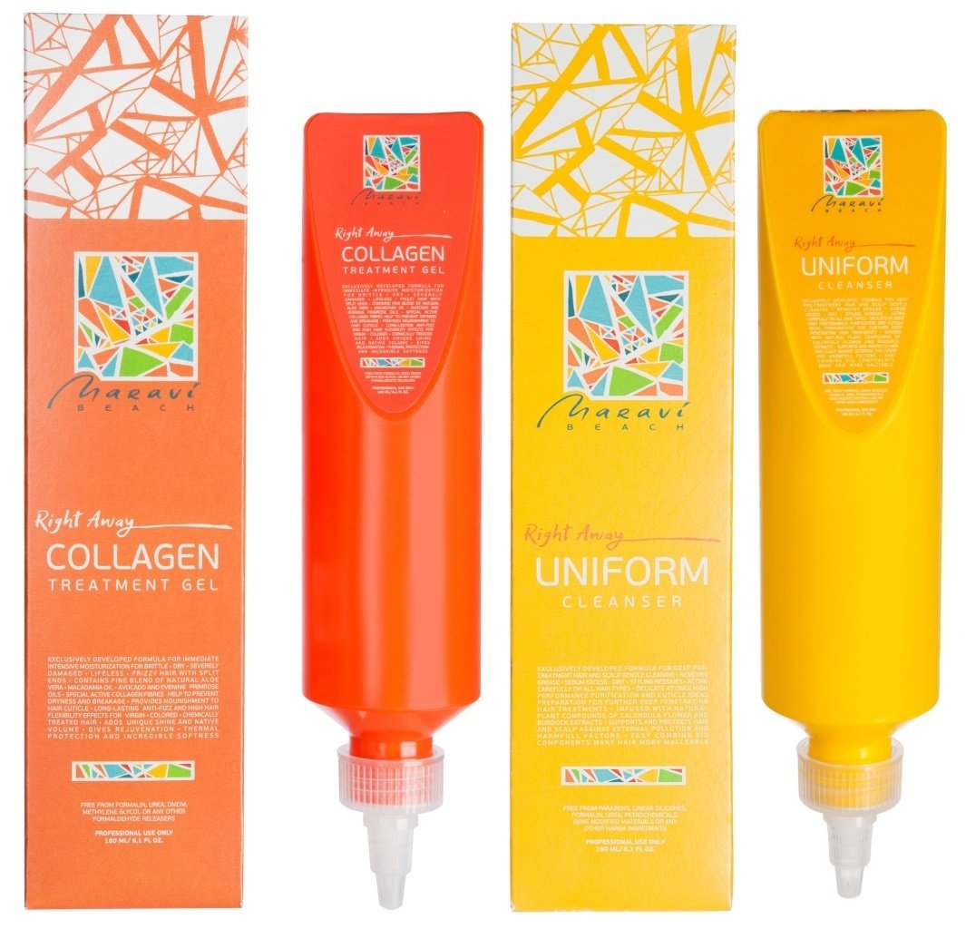 Maravibeach Collagen Brazilian Keratin Hair Treatment Clarifying