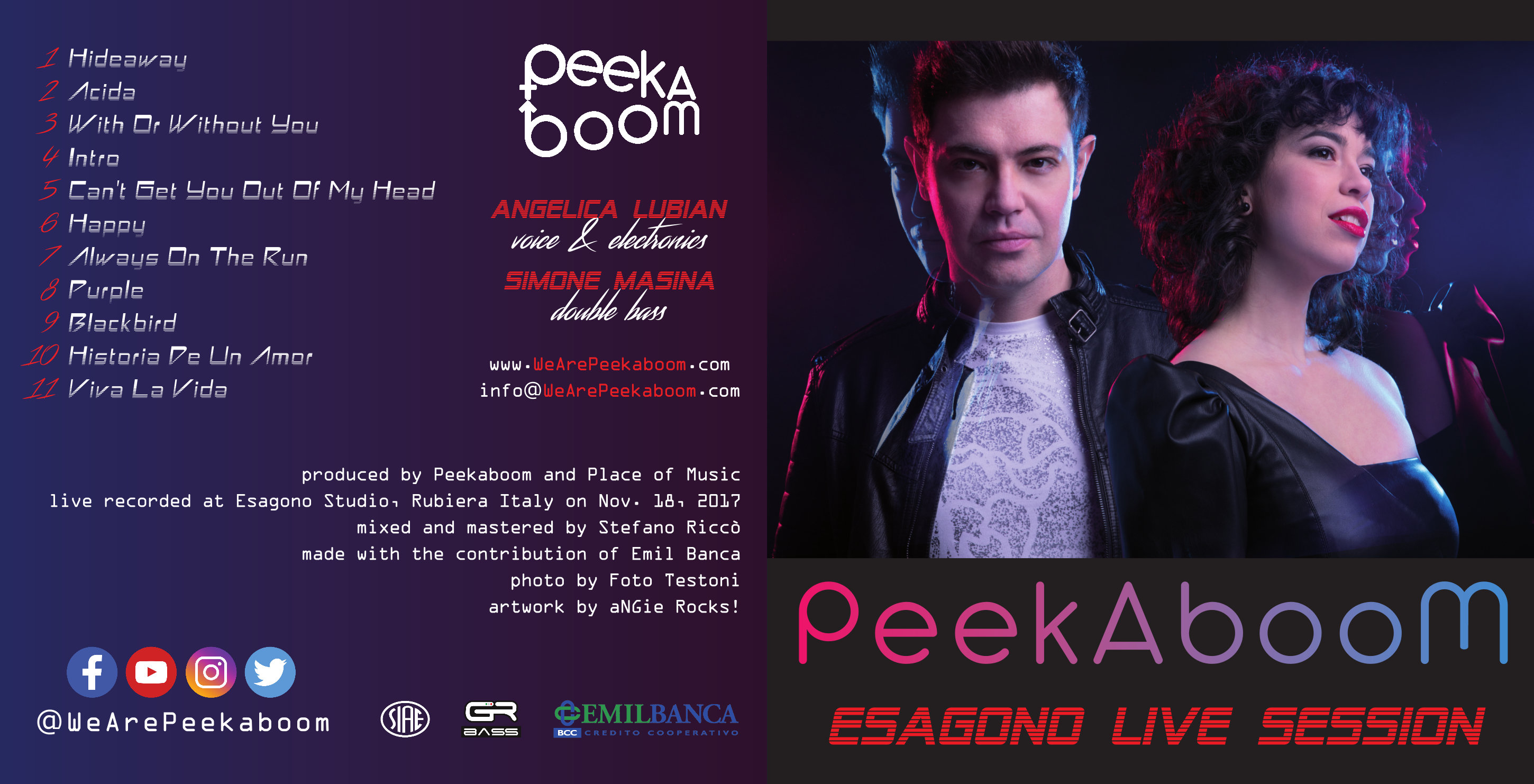Esagono Live Session - Digital Download MP3 + PDF