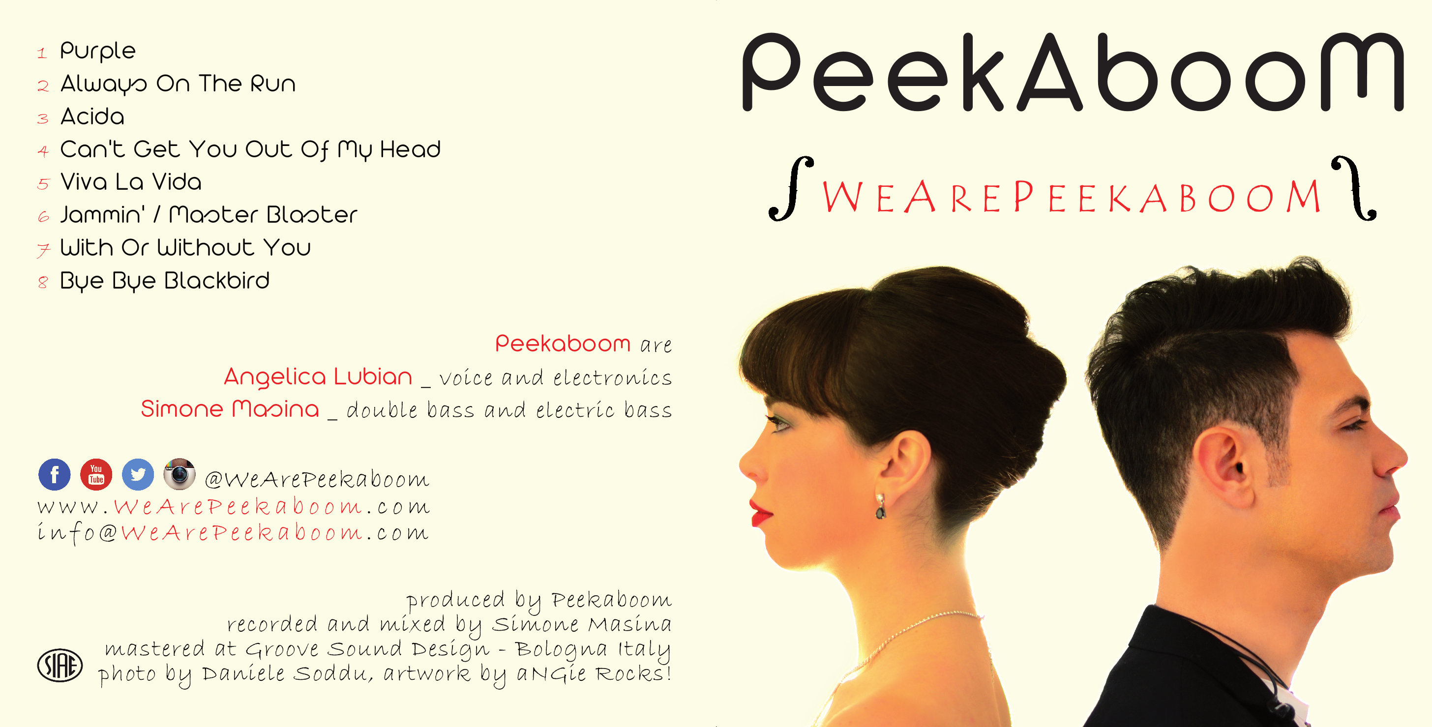 We Are Peekaboom - Signed CD