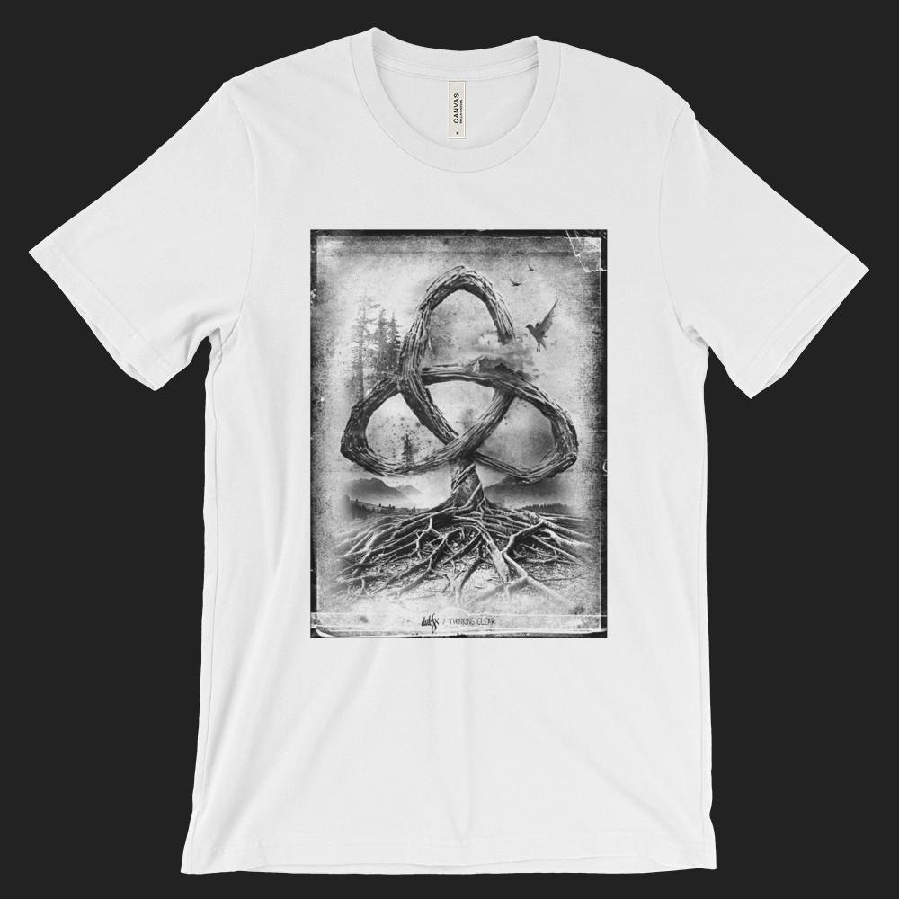 Thinking Clear Tee - White Thinking Tee White