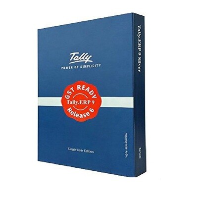 Tally ERP 9 Silver Edition Single User Software Tally ERP 9 Silver Edition Single User Software