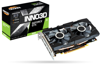 INNO3D GEFORCE GTX 1660 6 GB TWIN X2 GRAPHIC CARD INNO3D GEFORCE GTX 1660 6 GB TWIN X2 GRAPHIC CARD