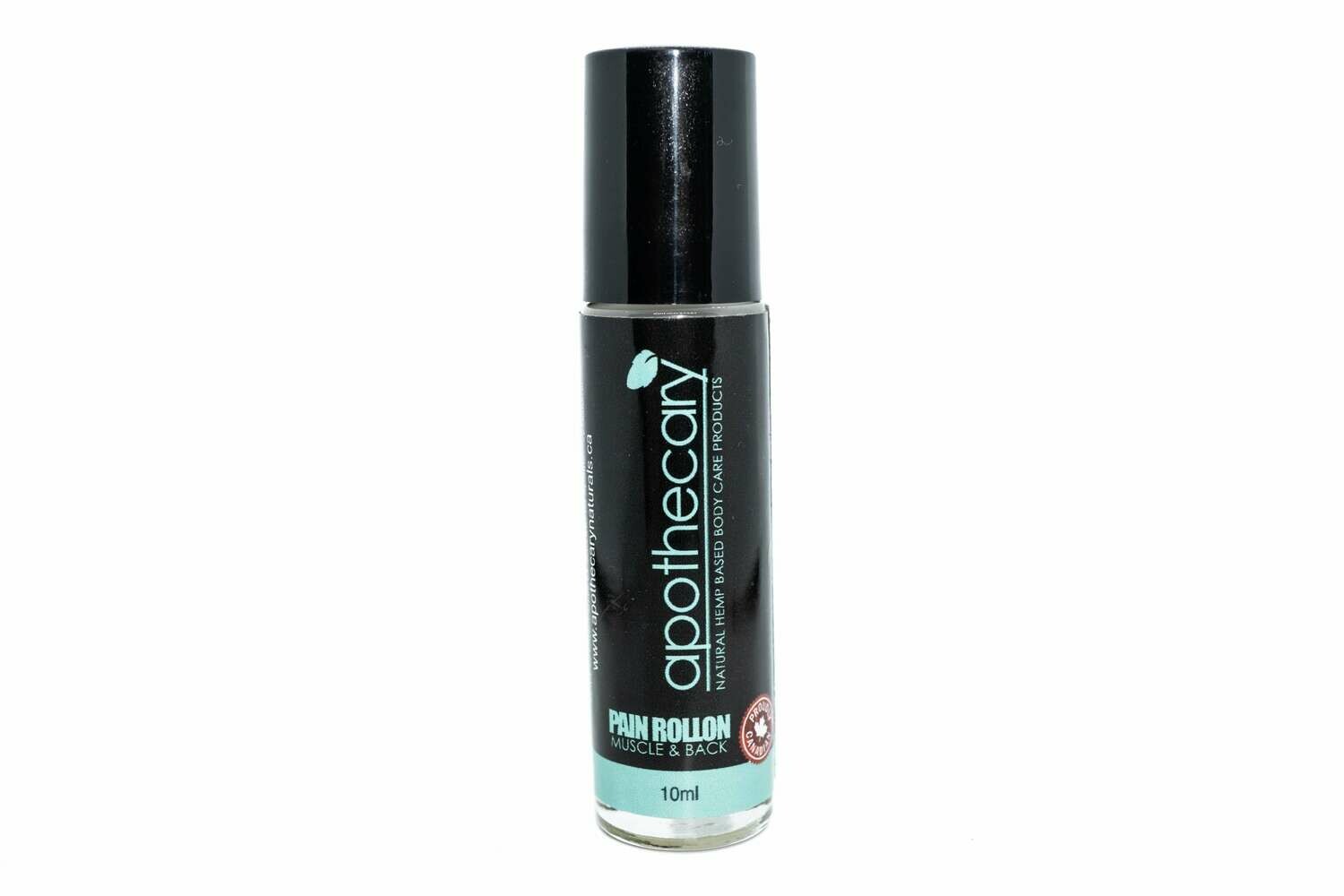 Topical Pain Gel Back & Muscle Roll-on (10ml/88ml) By Apothecary Topical Pain Gel Back & Muscle Roll-on (10ml/88ml) By Apothecary