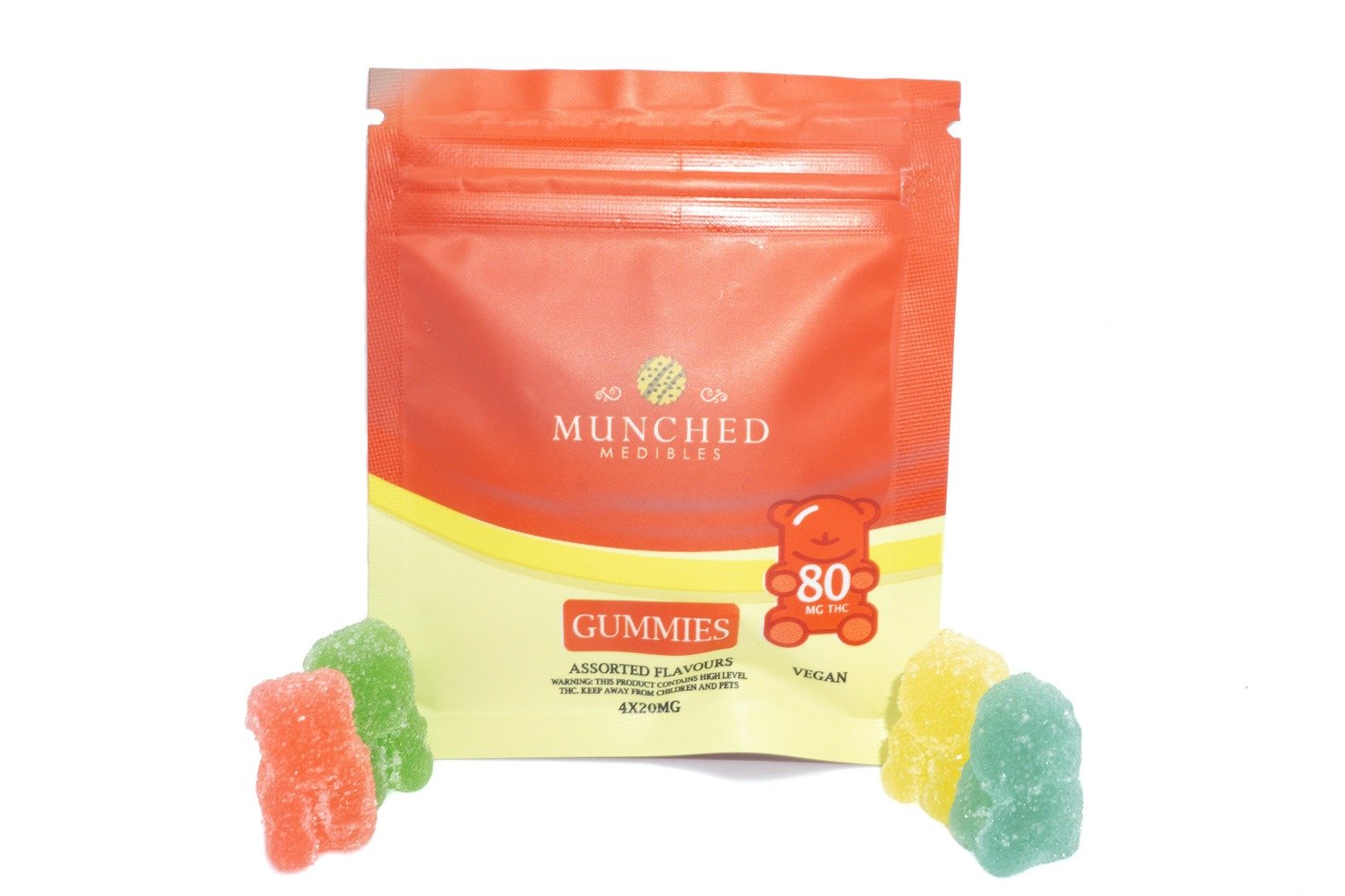 Munched Medibles (80mg) (Vegan) Munched Medibles (80mg) (Vegan)