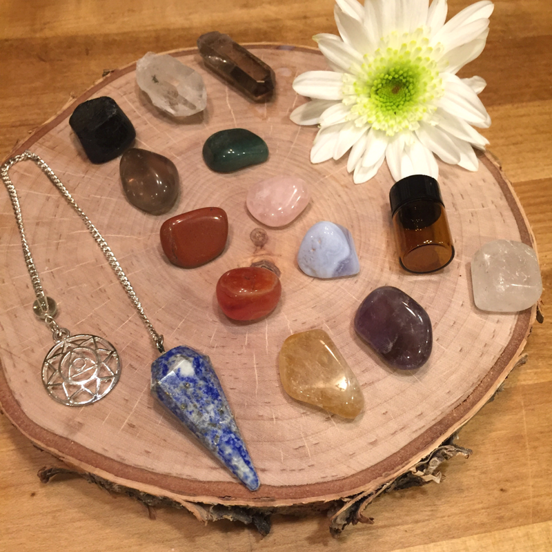 Chakra Healing Crystal Set (For Crystal Healing + CrystalYoga Courses)