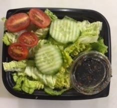 Veggie Lasagna with Tomat/Cucumber Green Salad