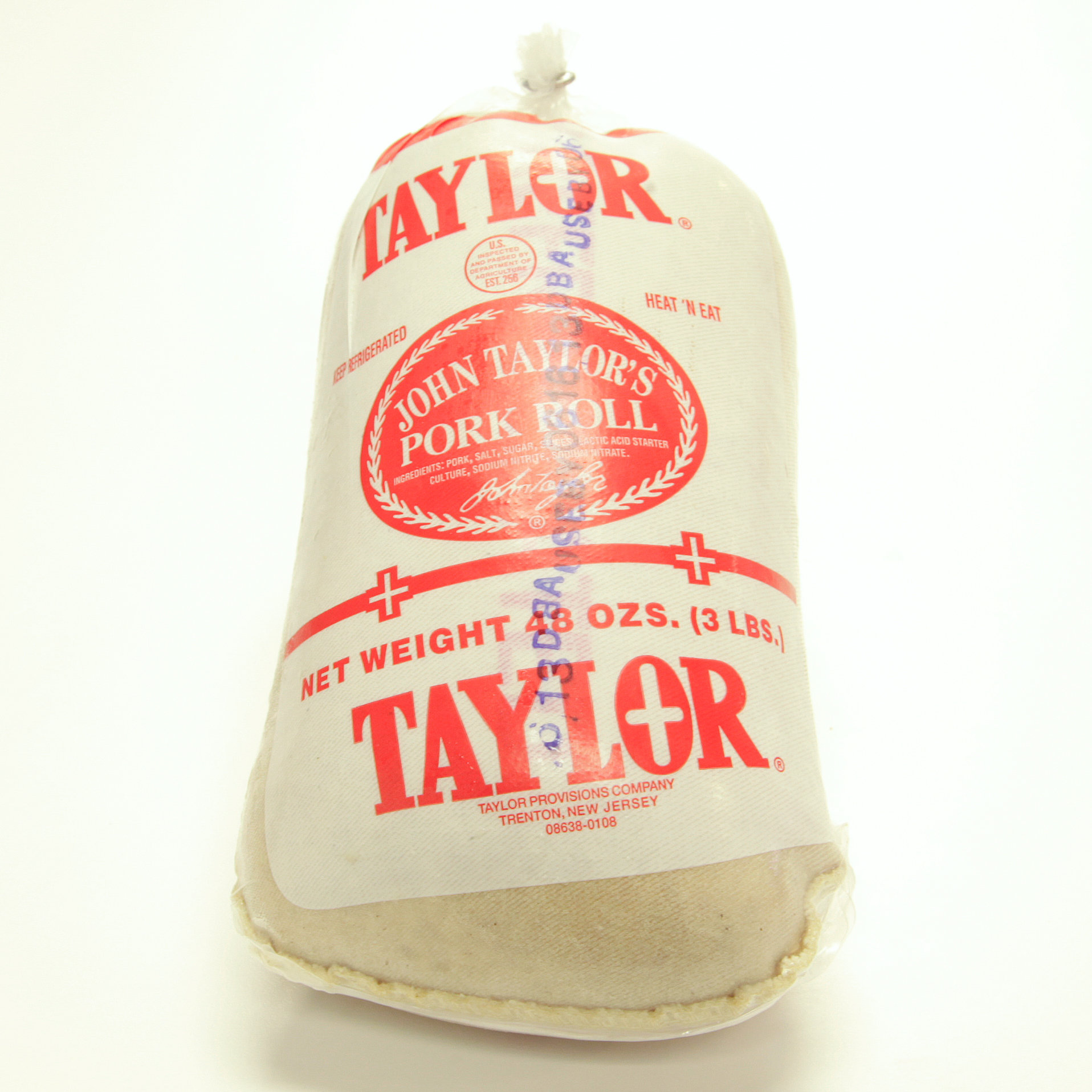 Taylor, Pork Roll, 3 lbs. 00132