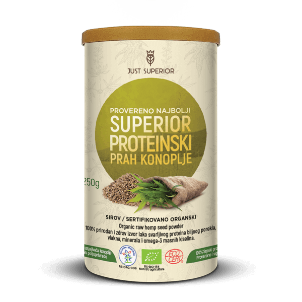 Superior proteinski prah konoplje - Just Superior 00007