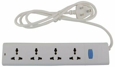Bull 4 Sockets, 1 Switch 1.5mtr Extension Board Bull 4 Sockets, 1 Switch 1.5mtr Extension Board