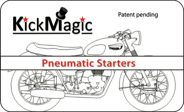 KickMagic Triumph Pneumatic Starter Kit for 1971-1974 OIF 650/750's KM TOIF-7174