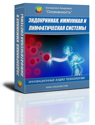 Аудио настрой по оздоровлению "Эндокринная, иммунная и лимфа системы" (программа для мужчин) 00033
