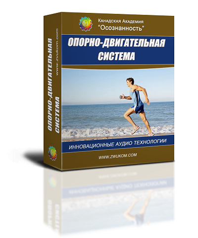 Аудио настрой по оздоровлению "Опорно-двигательная система" (программа для мужчин) 00036