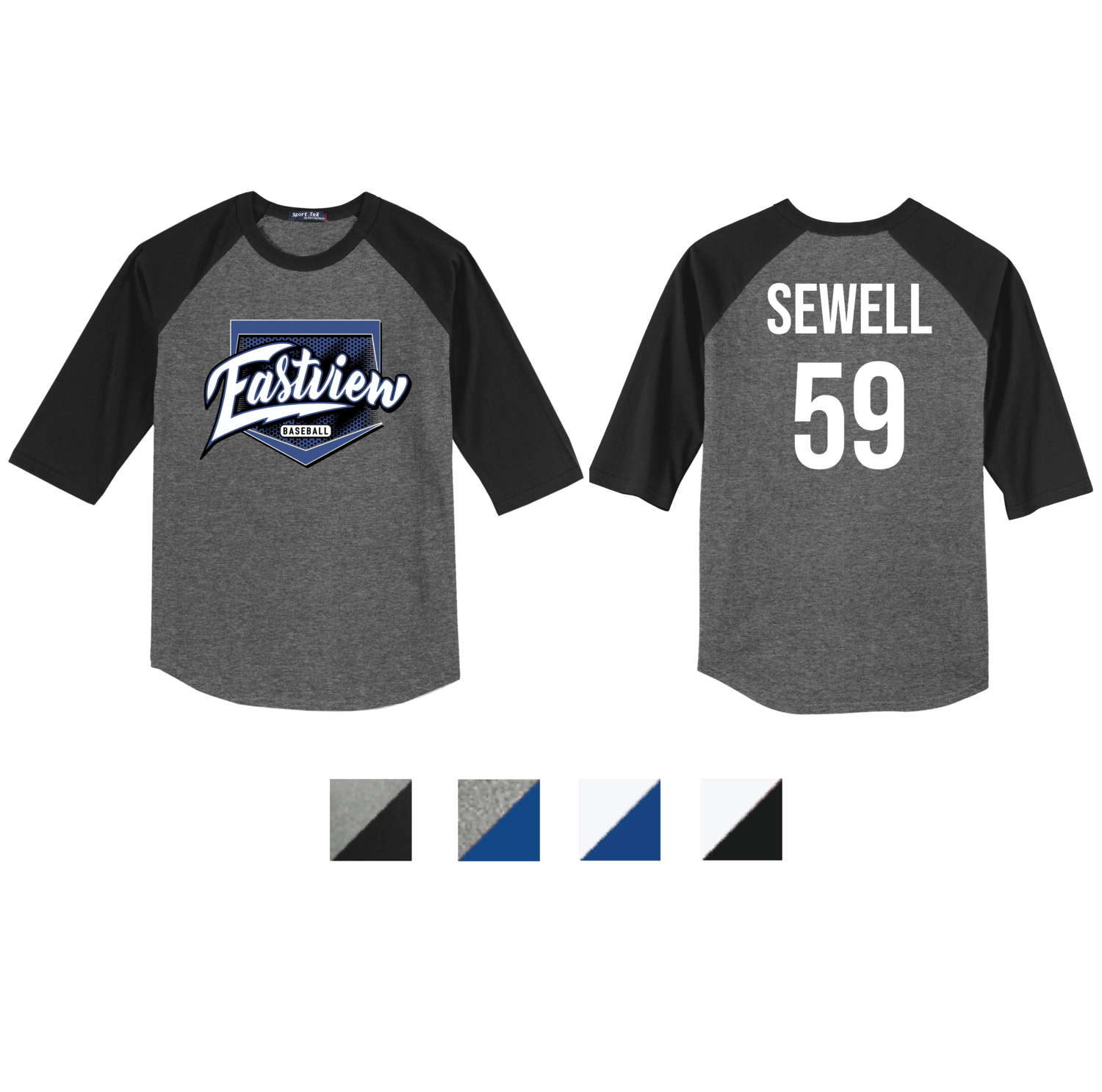Sport-Tek/® Colorblock Raglan Jersey