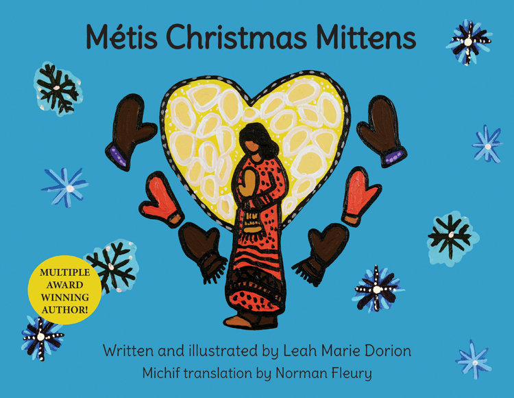 Métis Christmas Mittens 00001632