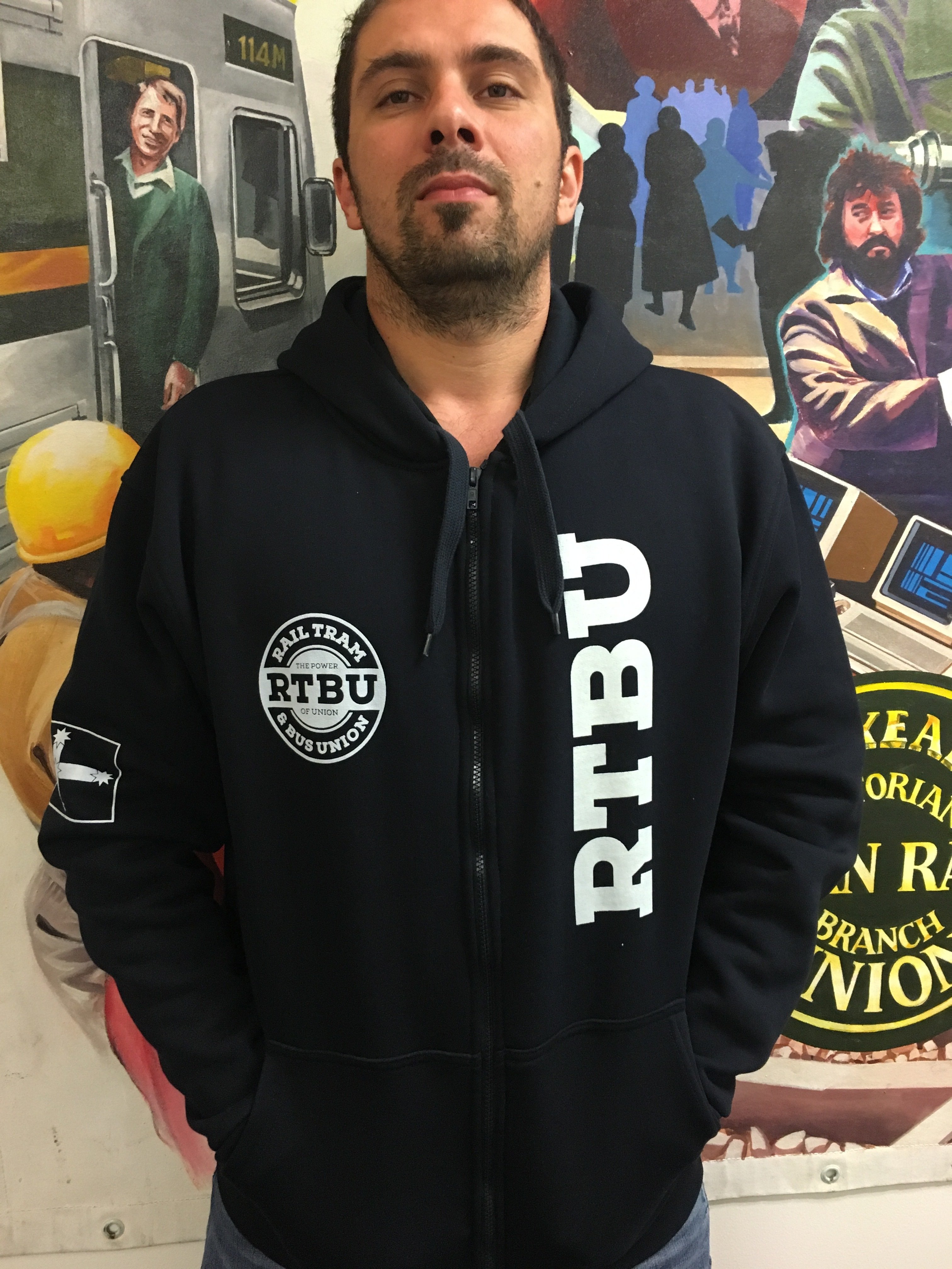 Black Zipper Hoodie 00003