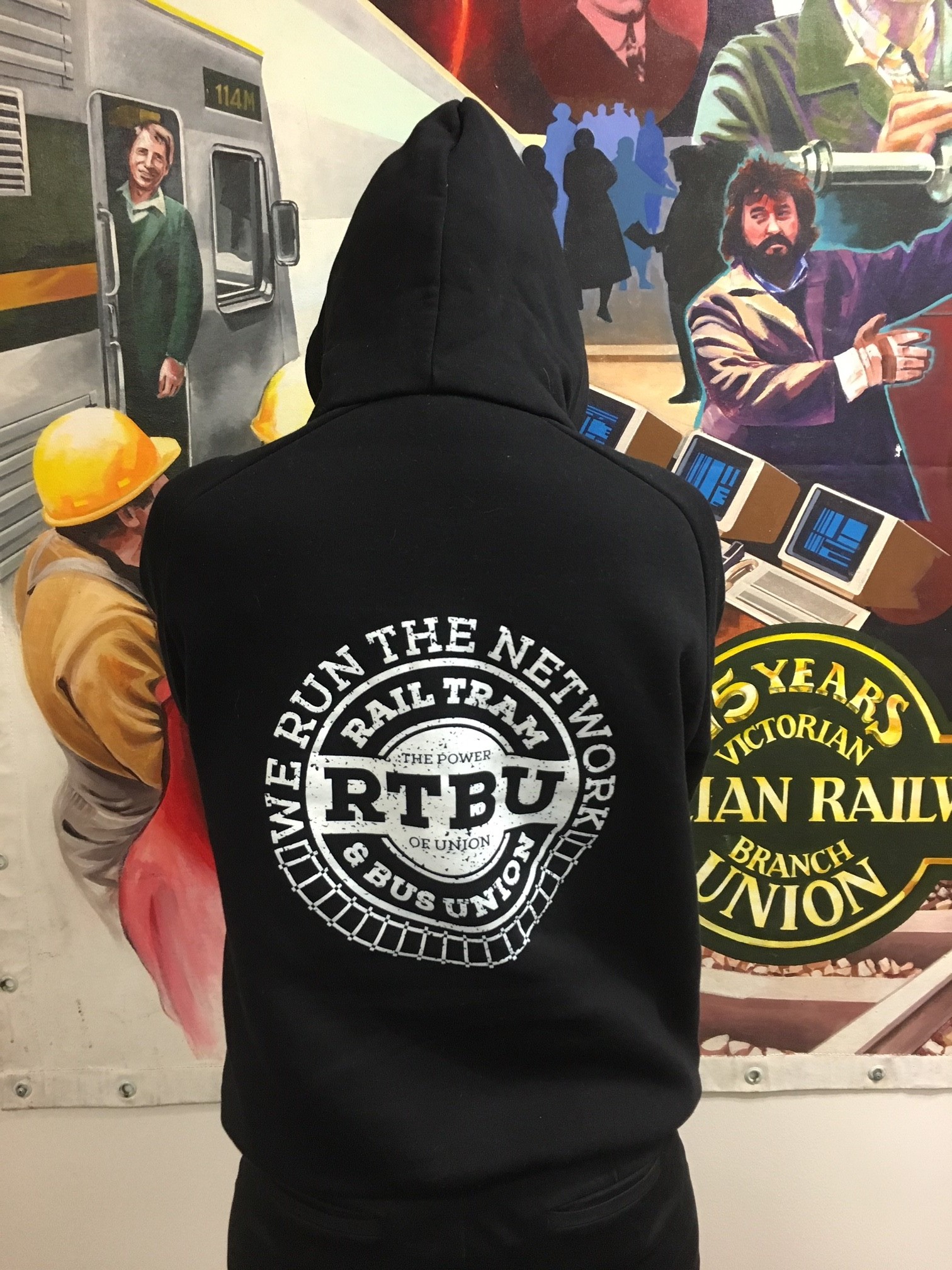 Black Pullover Hoodie