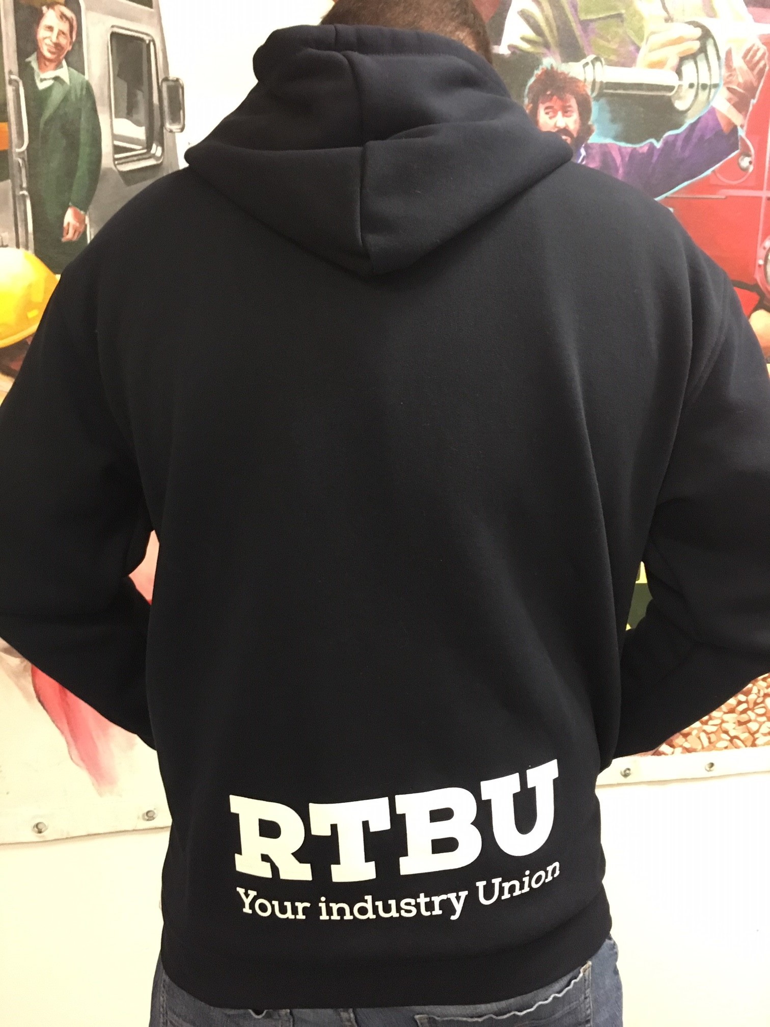 Black Zipper Hoodie