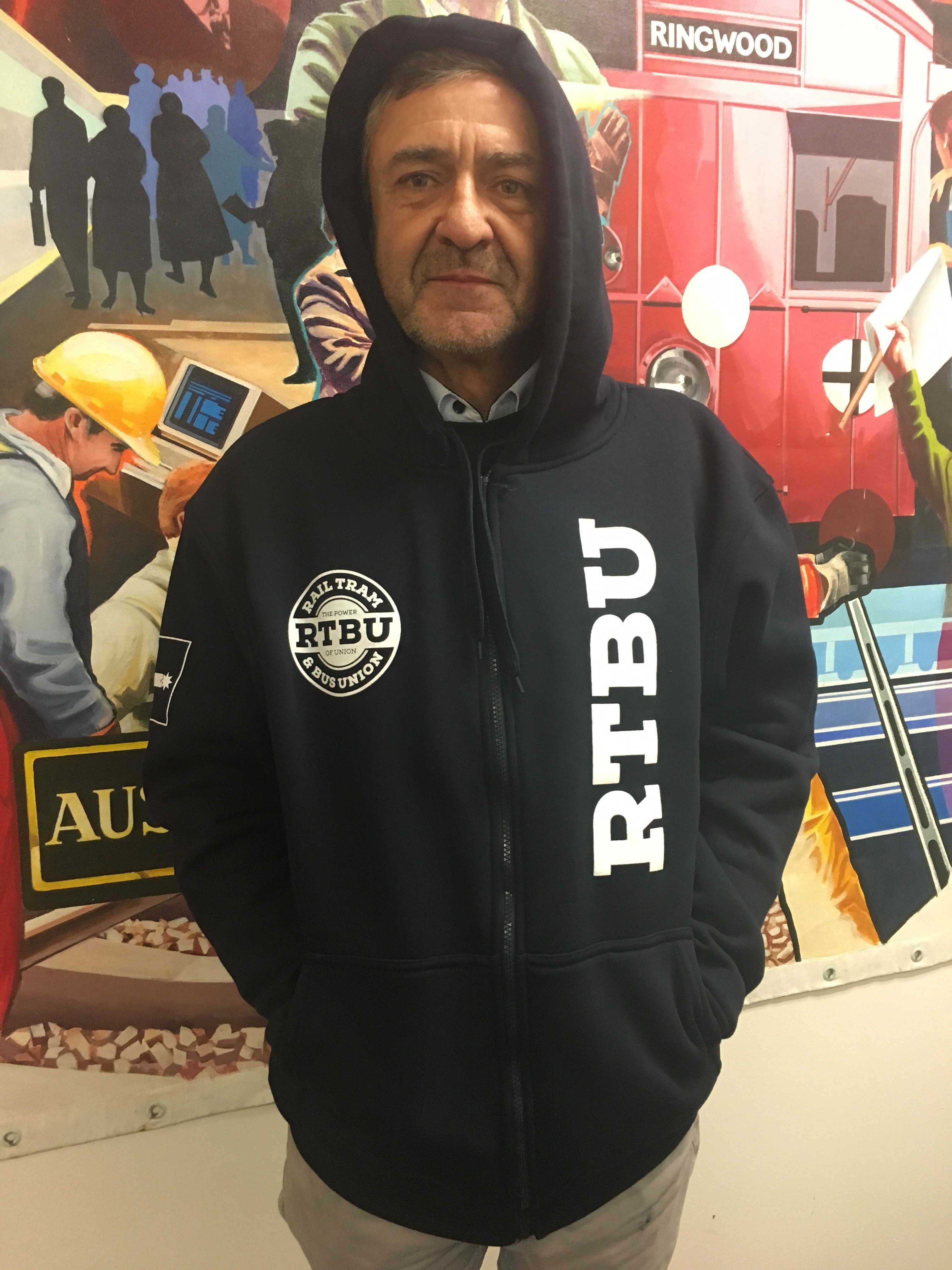 Navy Zipper Hoodie 00015