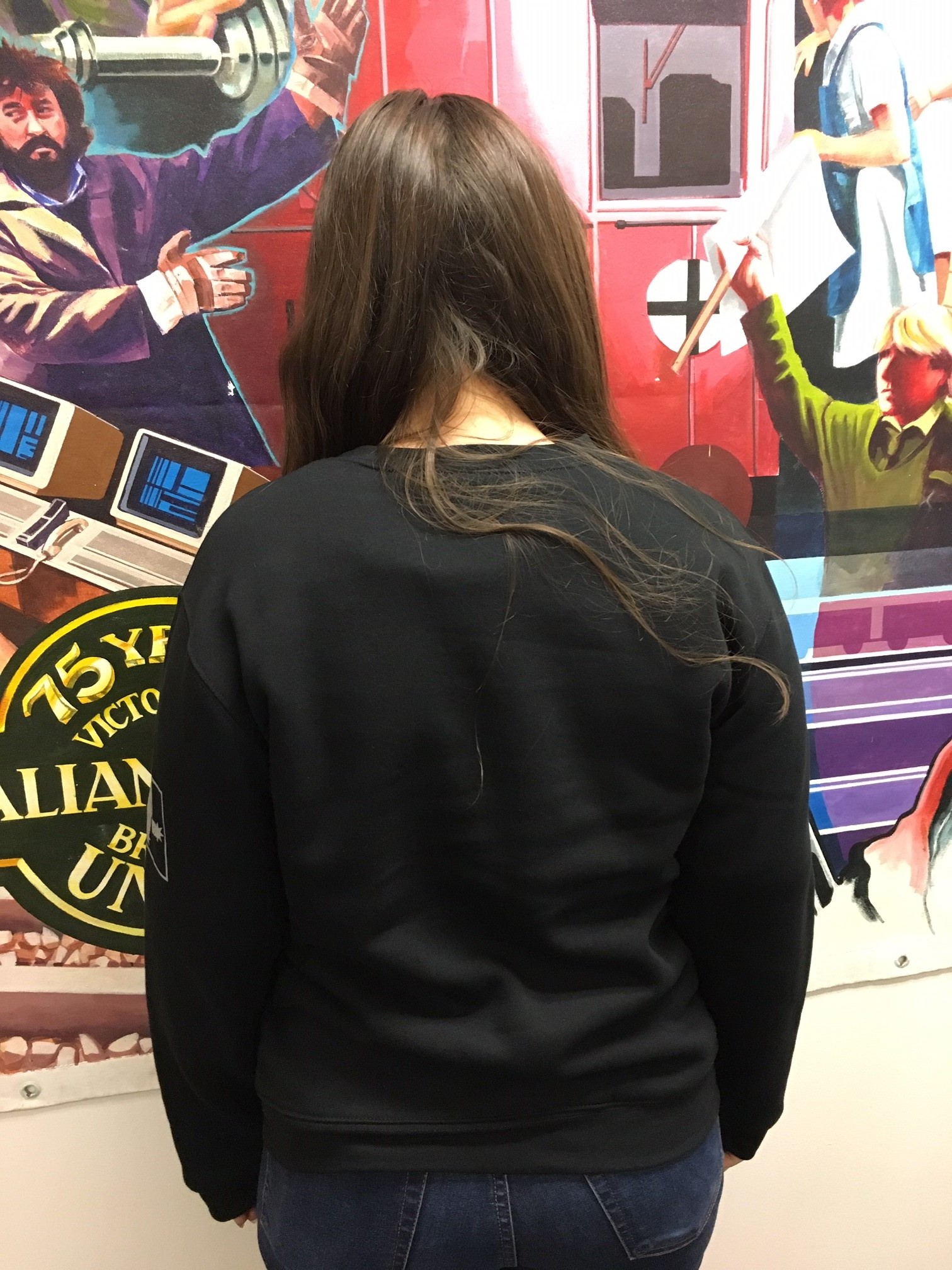 Black RTBU Women Windcheater