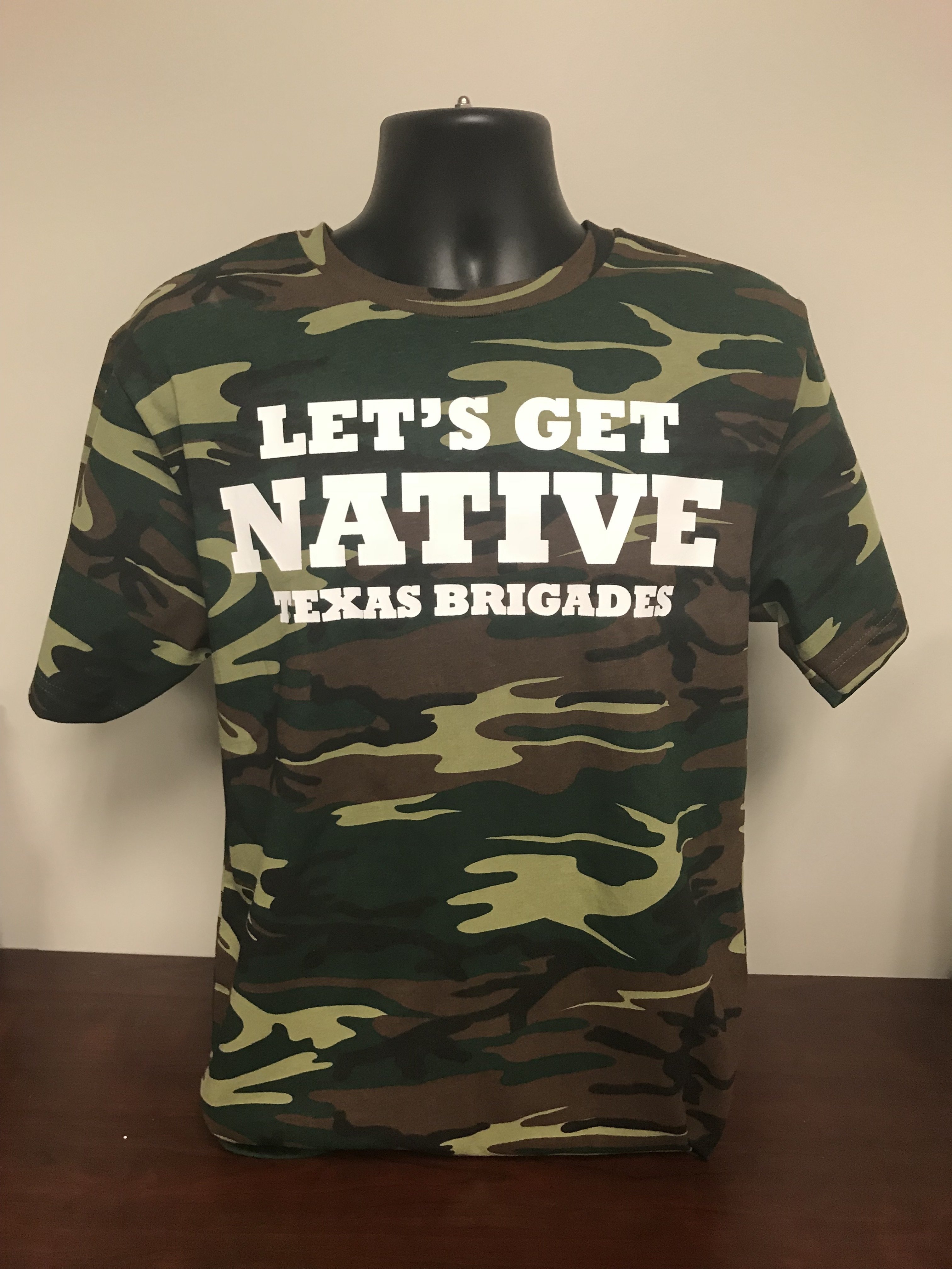 Let's Get Native Retro T-Shirt (XX-LARGE) 00020