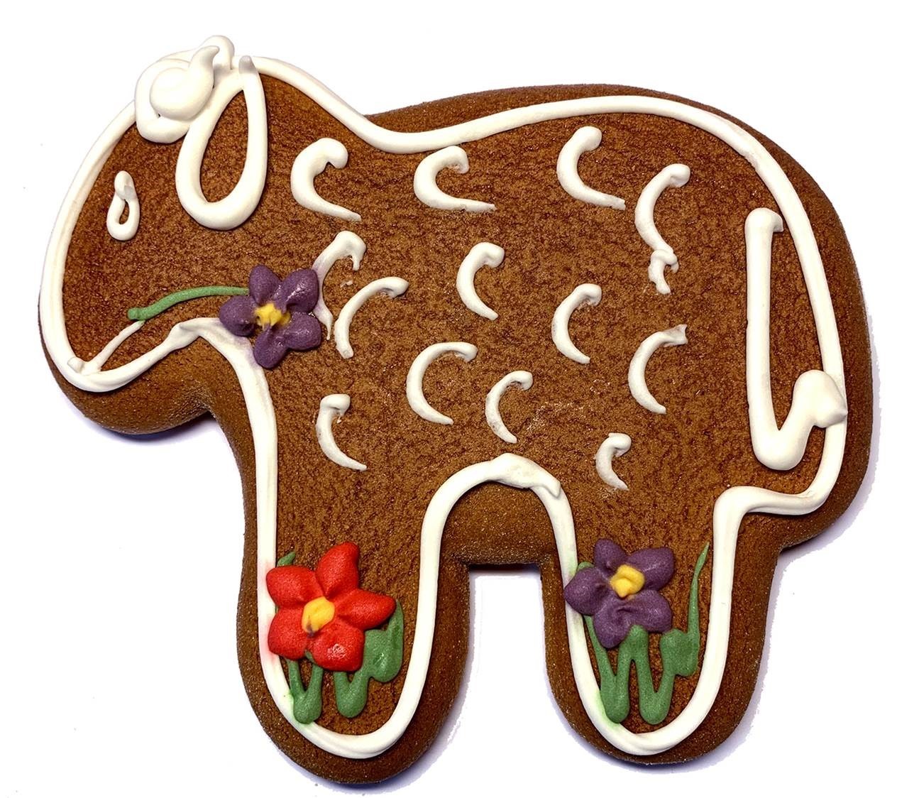Osterlebkuchen-Lamm 810