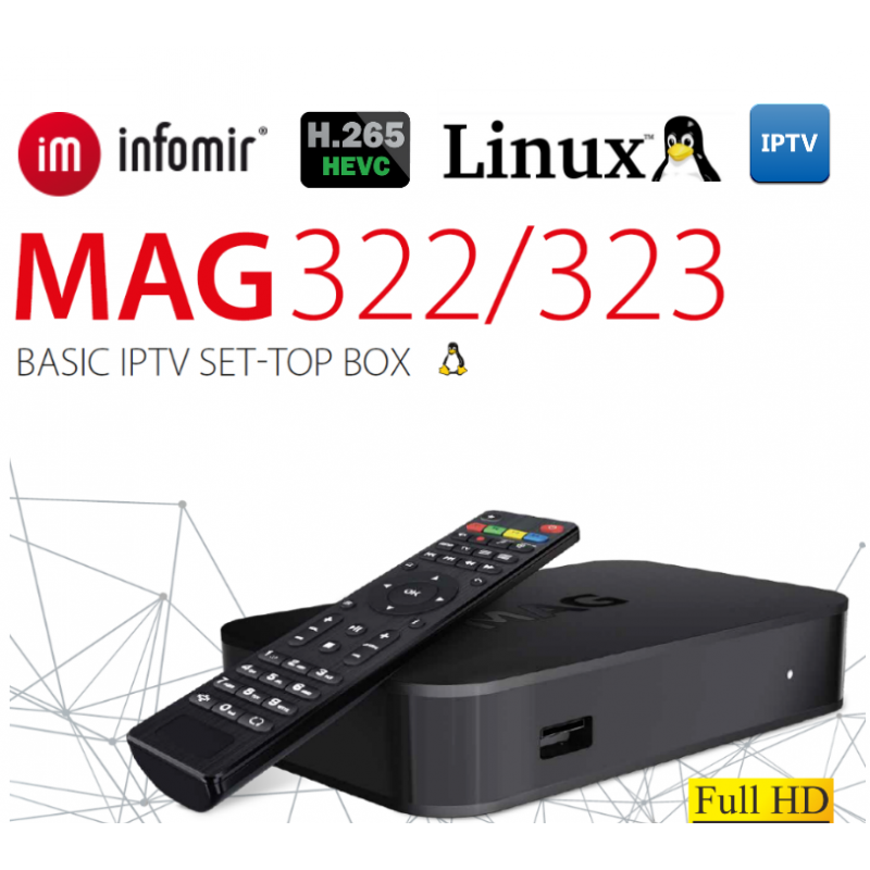 IPTV SET-TOP BOX MAG322 023658
