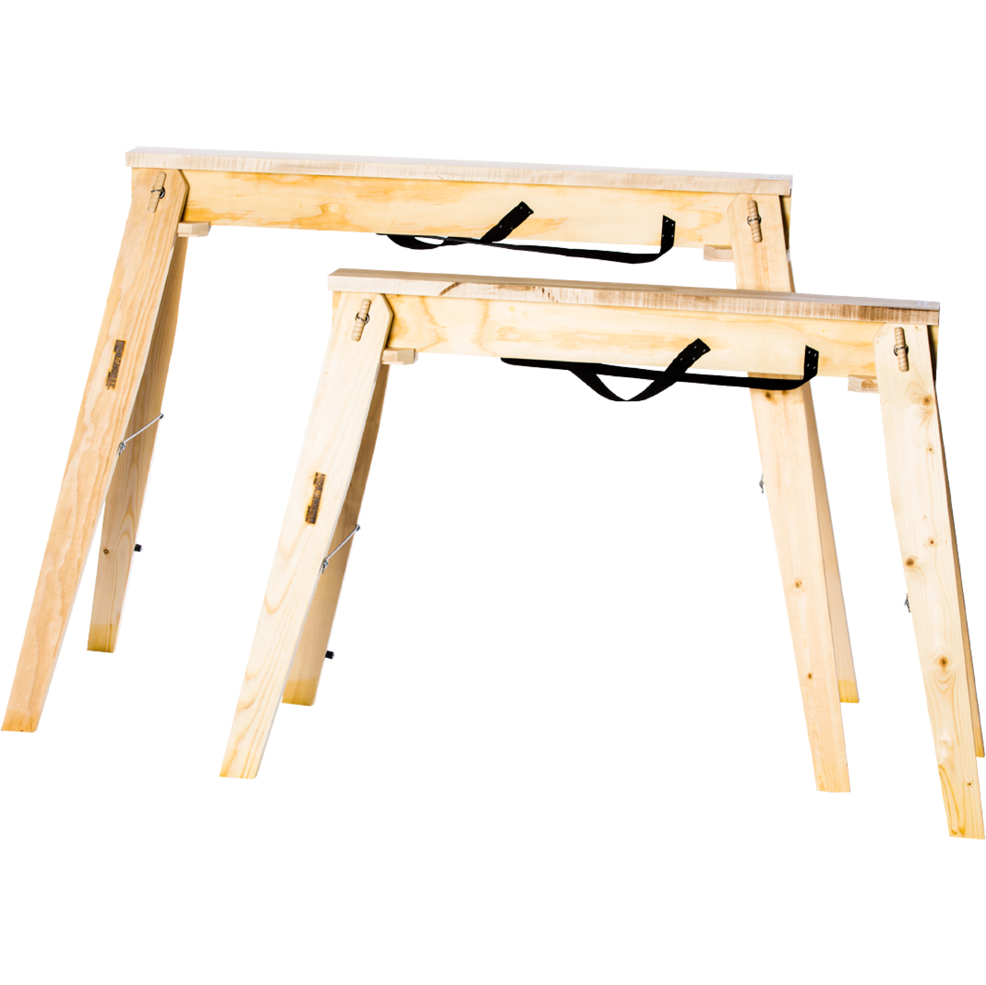 Single Size Comparison of HideAHorse Folding Sawhorses