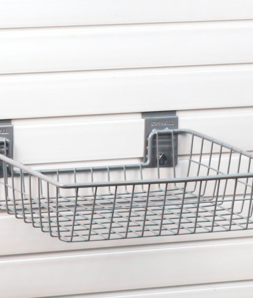 StoreWALL Square Shallow Basket BSK-SHAL-MED