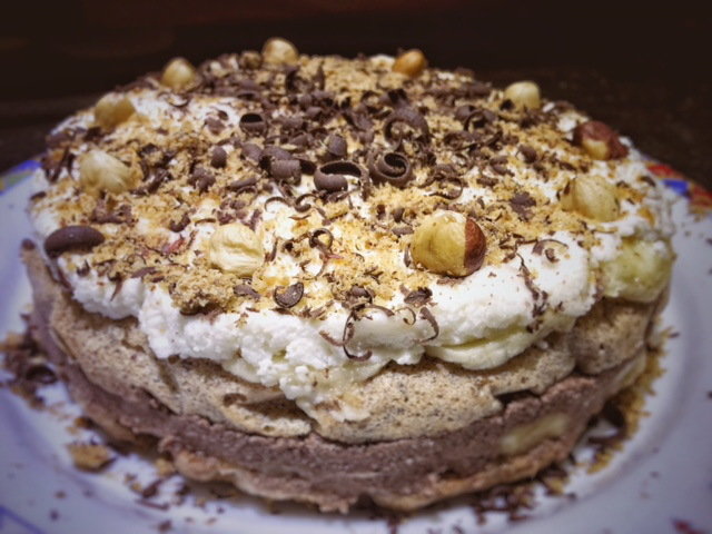 Čoko Banana torta ( Protein)