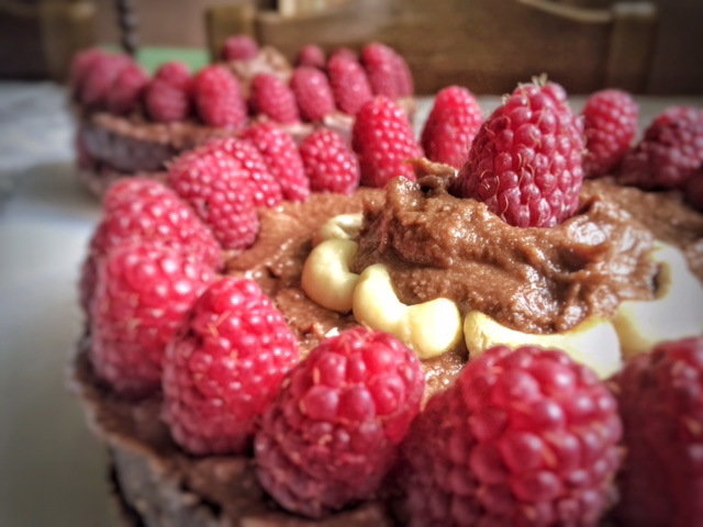 Nutella Malina torta (Vege)