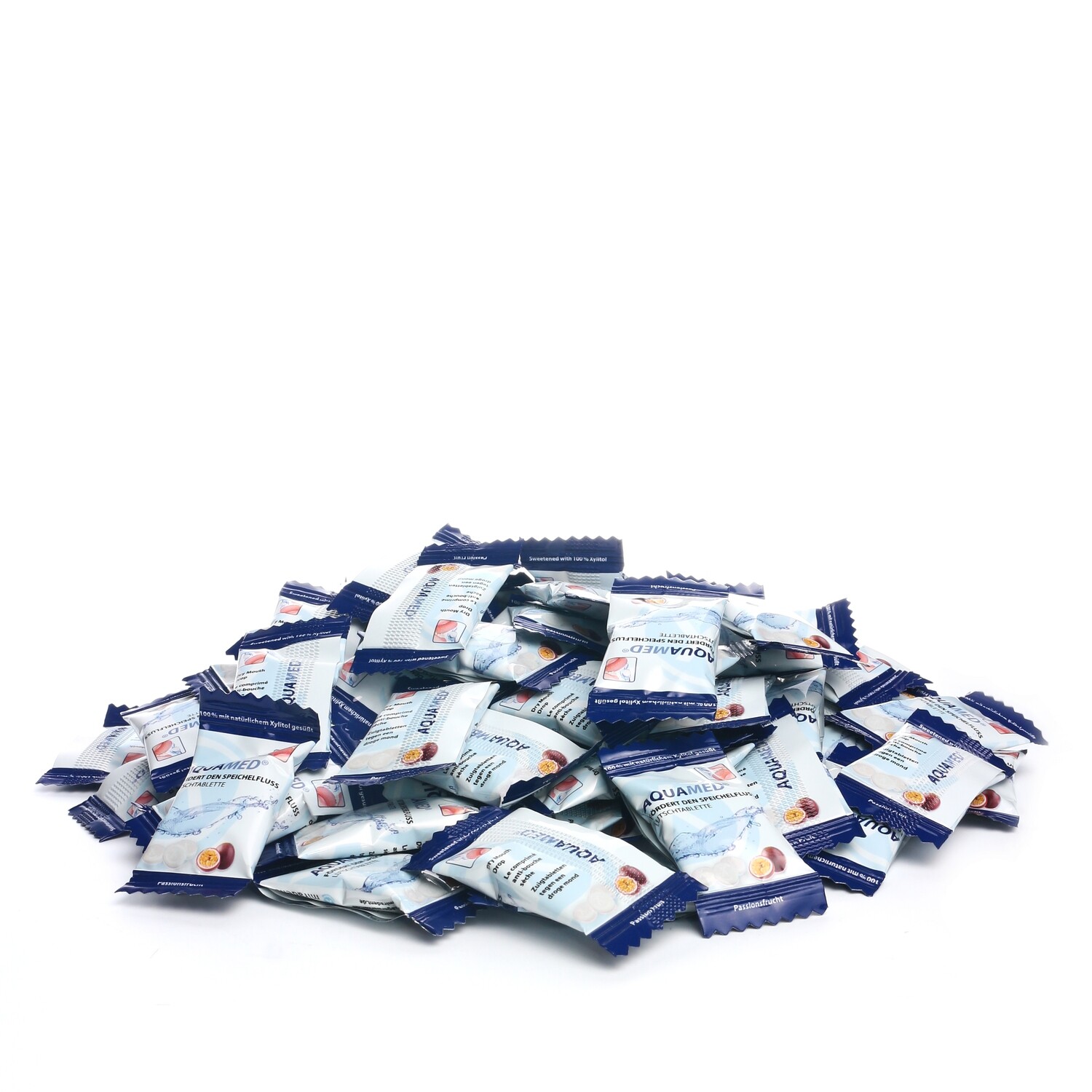 Леденцы Miradent Aquamed со вкусом маракуйи, 100 шт Леденцы Miradent Aquamed со вкусом маракуйи, 100 шт