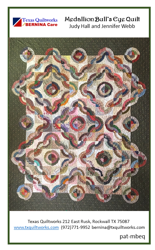 Bull's Eye Quilt-Printed pat-mbeq