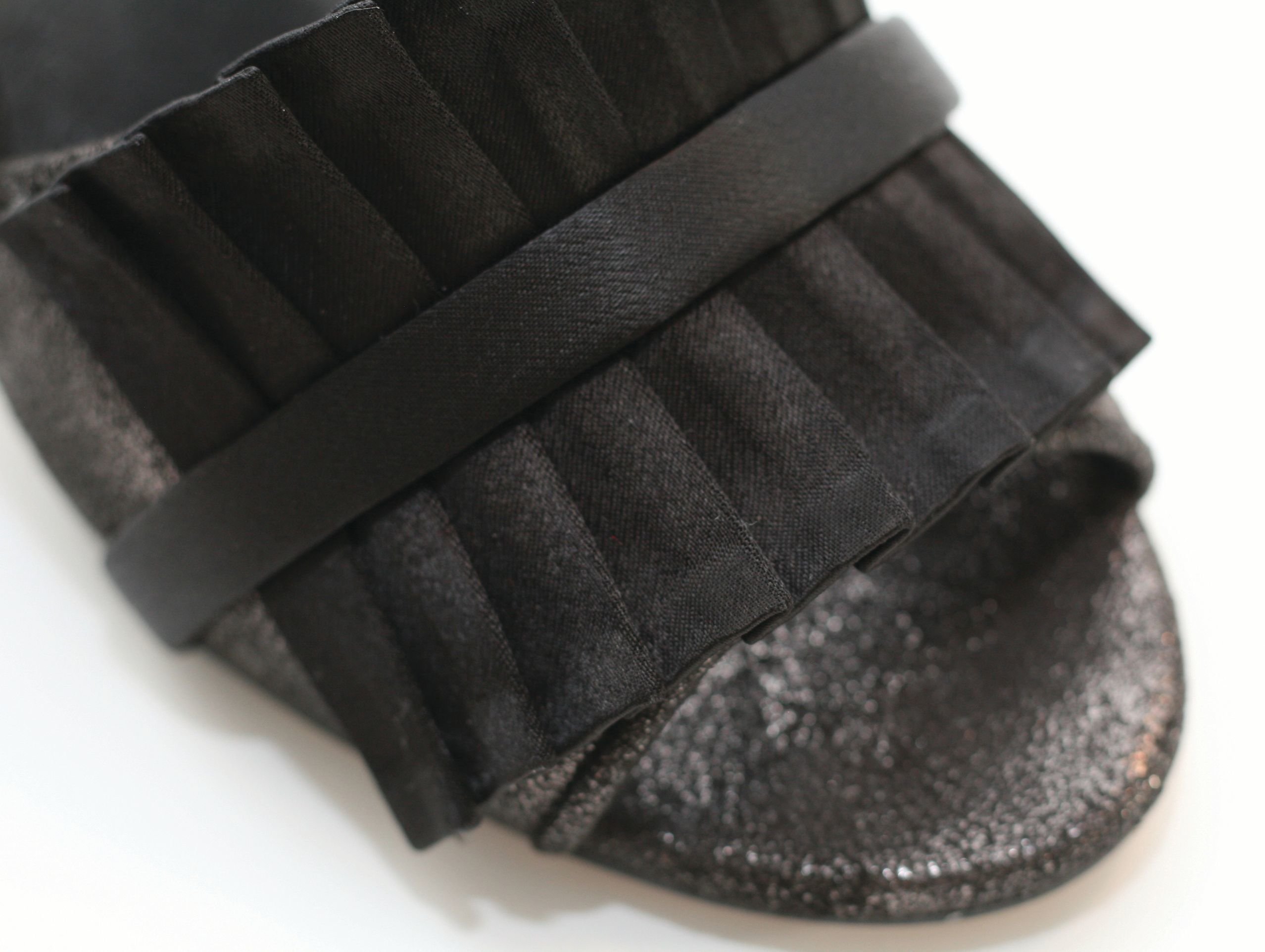 Chelsea Black Satin/Pewter - Toe Chelsea Black Satin/Pewter - Toe