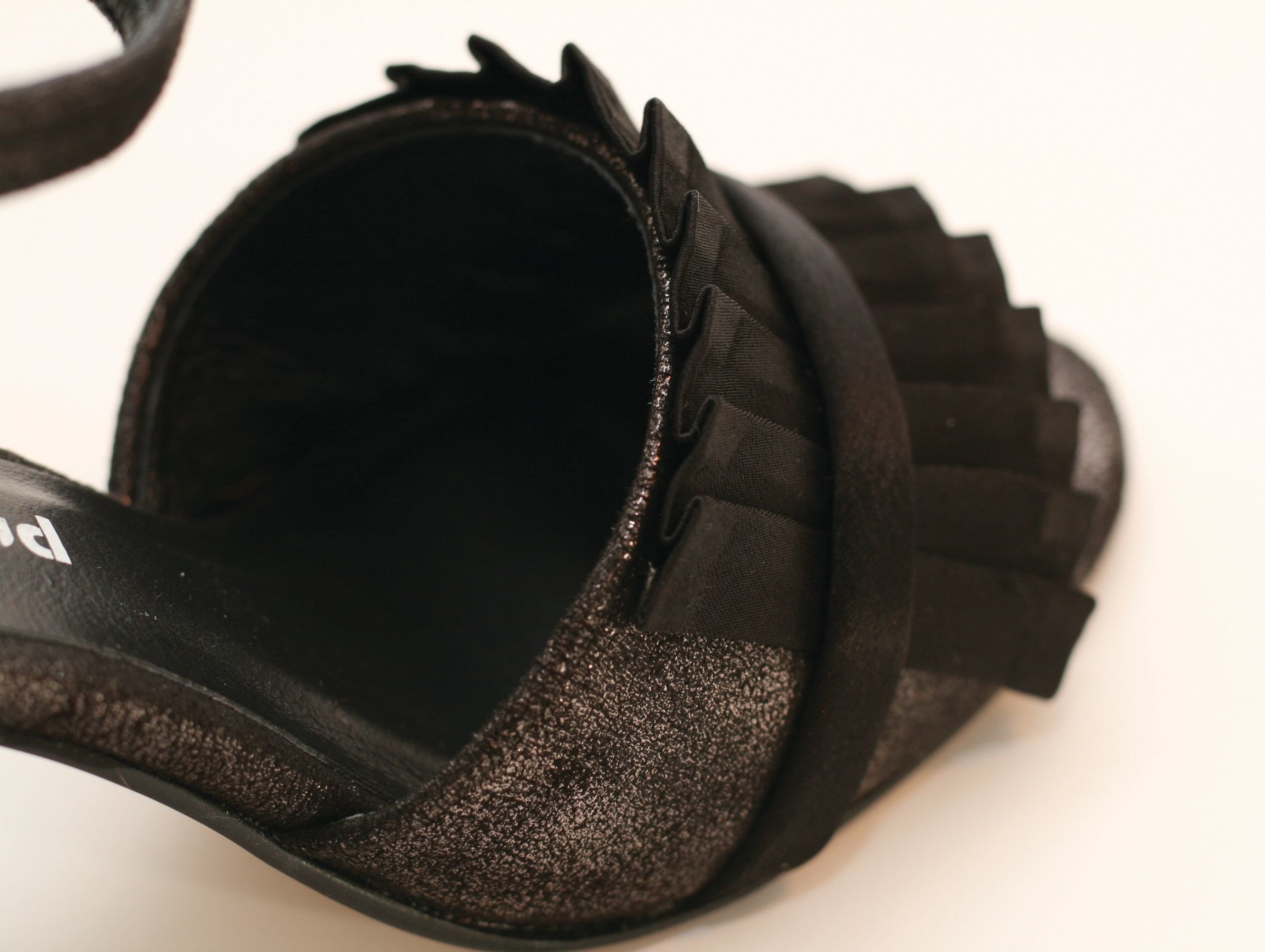 Chelsea Black Satin/Pewter - Body Chelsea Black Satin/Pewter - Body
