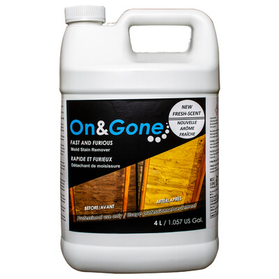 On & Gone Fast Mold Stain Remover (Gal.) On & Gone Fast Mold Stain Remover (Gal.)