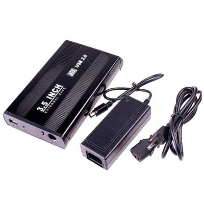 Enclosure HDD 3.5 etouch aluminio USB 2.0 soporta 4tb HDD FXZ3505SA2 Enclosure HDD 3.5 etouch aluminio USB 2.0 soporta 4tb HDD FXZ3505SA2