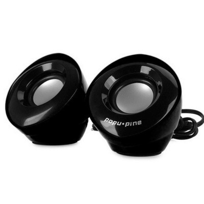 BOCINAS USB popu pine PRO M1 (negras) BOCINAS USB popu pine PRO M1 (negras)