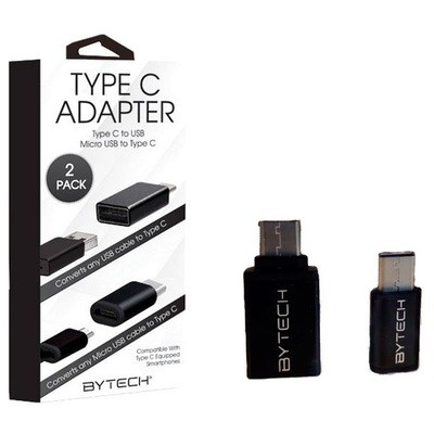 Adaptador Tipo C Para Usb Y Micro Usb (2 Pack) Adaptador Tipo C Para Usb Y Micro Usb (2 Pack)