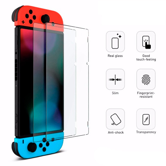 Vidrio templado para Switch