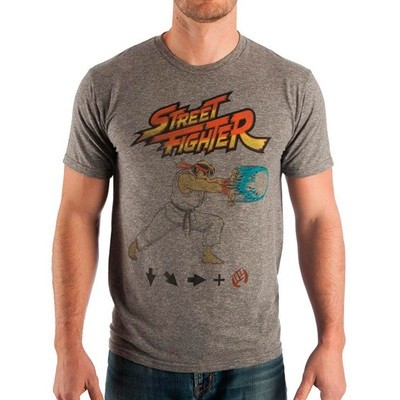TSHIRT RYU HADUKEN STREET FIGHTER original TSHIRT RYU HADUKEN STREET FIGHTER original