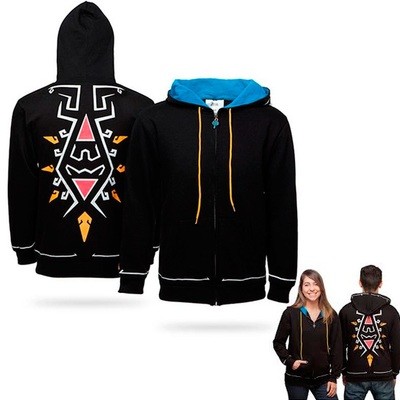 Sudadero Zipper Zelda Negro Nintendo Original (medium) Sudadero Zipper Zelda Negro Nintendo Original (medium)