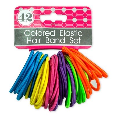 Set de Bandas elasticas de colores (42 unidades) Set de Bandas elasticas de colores (42 unidades)