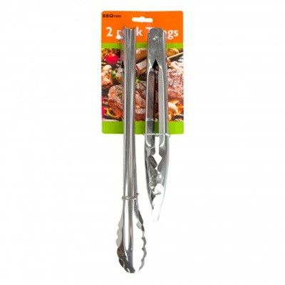 Set de 2 pinzas para asador Set de 2 pinzas para asador