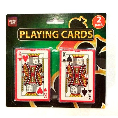 Set de cartas para poker (2 unidades) Set de cartas para poker (2 unidades)